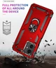 Чохол Shield для Motorola Moto G54/G54 Power бампер протиударний з підставкою Red - зображення 5