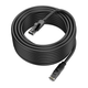 Мережевий кабель BOROFONE BUS01 Category 6 Gigabit network cable(L=10M) Black (6941991103971) - изображение 2