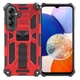 Чехол Shockproof Shield для Samsung Galaxy A05s / A057 бампер противоударный с подставкой Red - изображение 1