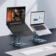 Підставка для ноутбука Baseus UltraStable Pro Series Rotatable and Foldable Laptop Stand (3hinge) - зображення 7
