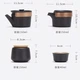 Набір Gongfu Travel Tea Set Garnet для чайної церемонії на 9 предметів (10E79DD219C2) - зображення 4