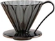 Пуровер Cafec Flower Dripper Tritan Black - изображение 2