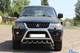 Кенгурятник захист переднього бампера на MITSUBISHI Pajero Sport 96-08 d51х1,6мм Митсубиси паджеро Спорт ST2491 - зображення 3