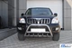 Кенгурятник защита переднего бампера на Toyota Prado 120 02-09 d60х1,6мм Тойота Прадо 120 ST4036 - изображение 2