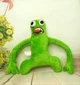 Мягкая игрушка зеленый друг rainbow friends green радужные друзья роблокс 30 см - изображение 1
