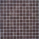 Мозаика АкваМо коричневая, нескользящая PW25207 Anti Dark Brown 31.7х31.7 стеклянная для ванны, душевой за 1 - изображение 3