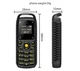 Міні мобільний телефон Miniphone SERVO B25 чорний - зображення 6