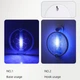 Лампа-ловушка от насекомых с ультрафиолетовой подсветкой Rechargeable WD-989 аккумулятор 1200mAh - изображение 5