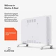 Конвекционный обогреватель Klarstein Bornholm Smart 1250 или 2500 Вт (10045429) - изображение 5