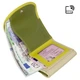 Компактный женский кожаный кошелек Visconti RB126 Zanzibar (Lime Multi) - изображение 6