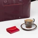 Компактный женский кожаный кошелек Visconti RB126 Zanzibar (Red Multi) - изображение 7
