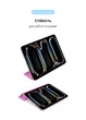 Чохол-книжка для планшета Apple iPad Pro 11 (2024), Original Smart Case, Pink, 11 , підставки на планшет, штучна шкіра, мікрофібра, магнітна кришка з автовимкненням екрану, ArmorStandart (ARM78151) - изображение 5