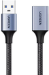 Кабель Ugreen US115 USB-A - USB 3.0 OTG, 0.5 m Gray 10494 (90403193) - зображення 3