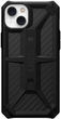 Etui Monarch Urban Armor Gear do Apple iPhone 14 Plus Carbon Fibre (114033114242) - obraz 1