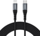 Kabel CHOETECH USB 3.1 Type-C - Lightning 1.2 m MFI PD 20 W Black (6971824975079) - obraz 1