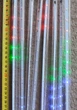 Уличная гирлянда LED Метеоритный дождь на солнечной батарее 288 LED 8 трубок 50 см RGB - изображение 5