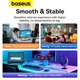 Патч-корд Baseus 5 метрів Cat.7 10Gb Ethernet RJ45 плоский інтернет кабель (B00133207111-04) - зображення 7