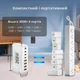 Настольное зарядное устройство для USB Type-C Bodasan Хаб 8в1 268W Белый (W308) - изображение 6