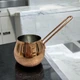 Турка для кофе из нержавеющей стали "Медная бочонка", 250 мл - изображение 5