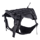 Нейлоновый тактический жилет для собак с ручкой Derby Tactical Dog Harness Vest with Handle XL Черный - изображение 2