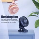 Вентилятор аккумуляторный FAN-AF01 с USB-зарядкой на прищепке 3 скорости, 360 градусов, ЧЕРНЫЙ - изображение 4