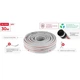 Шланг поливальний Intertool 3/4" 30 м п'ятишаровий армований 6 bar сірий УФ стабілізований (000058984) - зображення 9