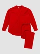 Піжама жіноча з вареної бавовни Red XXL - зображення 5