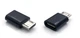Переходник для зарядки USB Type-C - > Micro USB Черный - изображение 1