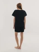 Пижама женская с шортами Black XXL - изображение 5