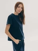 Пижама женская с шортами Navy XS - изображение 4
