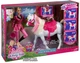 Интерактивный набор Барби с лошадью из м/ф "Барби в сказке про пони" Barbie (Y6858) - изображение 1