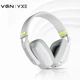 Навушники VGN VXE Siren V1 Білі Бездротові, Ігрові, Радіоканал Bluetooth. Ігрова гарнітура для комп'ютера - зображення 1
