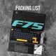 Игровая Беспроводная Клавиатура AULA F75 Thunder Black ENG/UKR - изображение 8