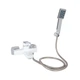 Змішувач для ванни Lidz Wawel 006 (з душовим гарнітуром) (k35) LDWAW006WHI45398 White - изображение 1