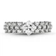 Серебряное кольцо с фианитами Мишель ФК309 19.5р. - изображение 2