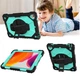 Чехол ARM Cover Apple iPad 6 (2018) 9.7" противоударный бронированный с подставкой Black/Green - изображение 6