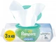Упаковка детских влажных салфеток Pampers Harmonie Aqua 3 пачки х 48 шт (8006540458525) - изображение 1