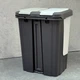 Ведро для мусора MBM HOME сортировочное 10+10 л Серое (BIN-05 (10+10L) LIGHT GRAY/GRAY) - изображение 11
