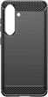 Чохол Hurtel Carbon Case для Samsung Galaxy S24 Black (9145576283752) - зображення 2