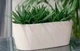 Горшок для цветов Form-Plastic Мика овальный с подставкой 2,65 л 12 х 11 х 26 см, Цвет Лесной мох - изображение 7