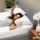 Подушка NORDIC COMFORT+ ТМ IDEIA 50х70 см на молнии білий - изображение 9