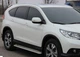 Боковые пороги подножки площадки на HONDA CR-V 12-16 d60х1,6мм Хонда СРВ ST5259 - изображение 1