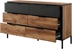 Комод Frisco Стокгольм 1373х814х395 мм Каштановый / Антрацит (39860-MEB2635) - изображение 3