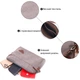 Чоловіча текстильна барсетка Vintage міського стилю сірого кольору (bg212fash59) - зображення 9