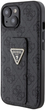 Панель Guess Grip Stand 4G Triangle Strass для iPhone 15 Black (3666339197292) - зображення 2