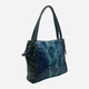 Сумка шопер жіноча з натуральної шкіри ARTiS Bags 1735 4618-7316 Синяя (6501013907) - зображення 5