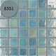 Мозаика АкваМо синяя,перламутровая Blue Worn 31.7х31.7 стеклянная для ванны, душевой,бассейна за 1 ШТ - изображение 4
