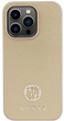 Панель Guess Strass Metal Logo для iPhone 15 Pro Gold (3666339151027) - зображення 1