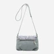 Сумка кросс-боди через плечо женская из натуральной кожи маленькая ARTiS Bags 694 4617-6117 Серая (6501014289) - изображение 2