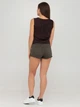 Шорти джинсові жіночі H&M 0603584 36 Хакі (KAY2000001315330) - зображення 4